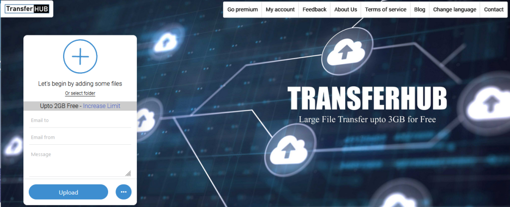TransferHub Home Page